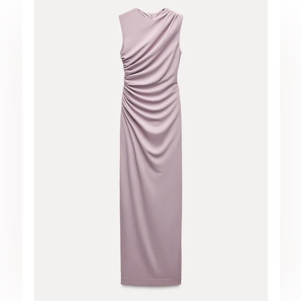 Zara Draped Midi Dress
